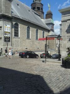 Small part of Old Montreal